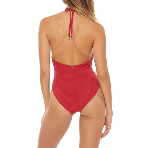 New. Red Carter plunge swimsuit. Retails $189 large - Picture 6 of 13